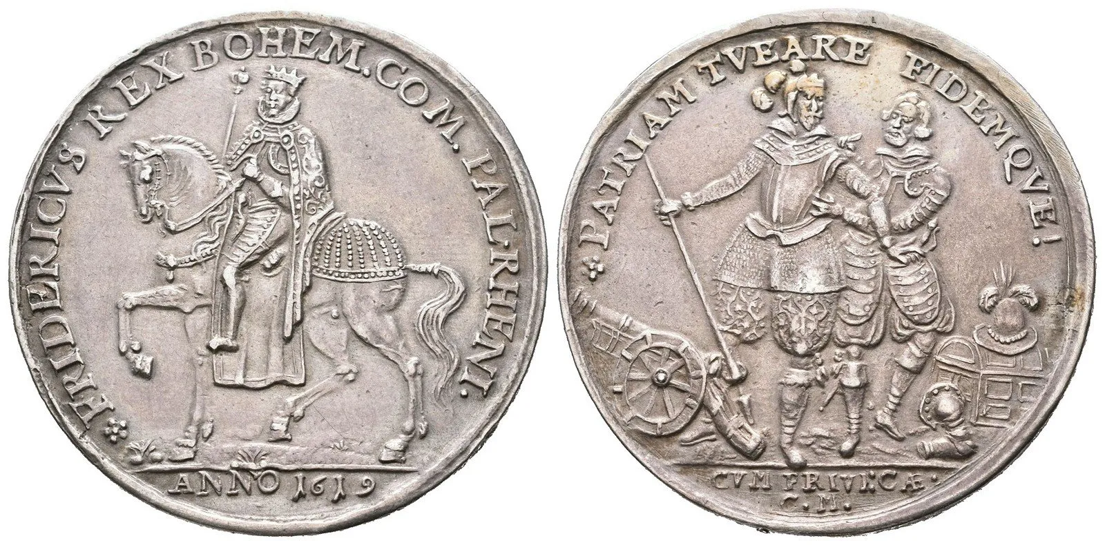 Fridrich Falcký, 1619 - 1620 — 1