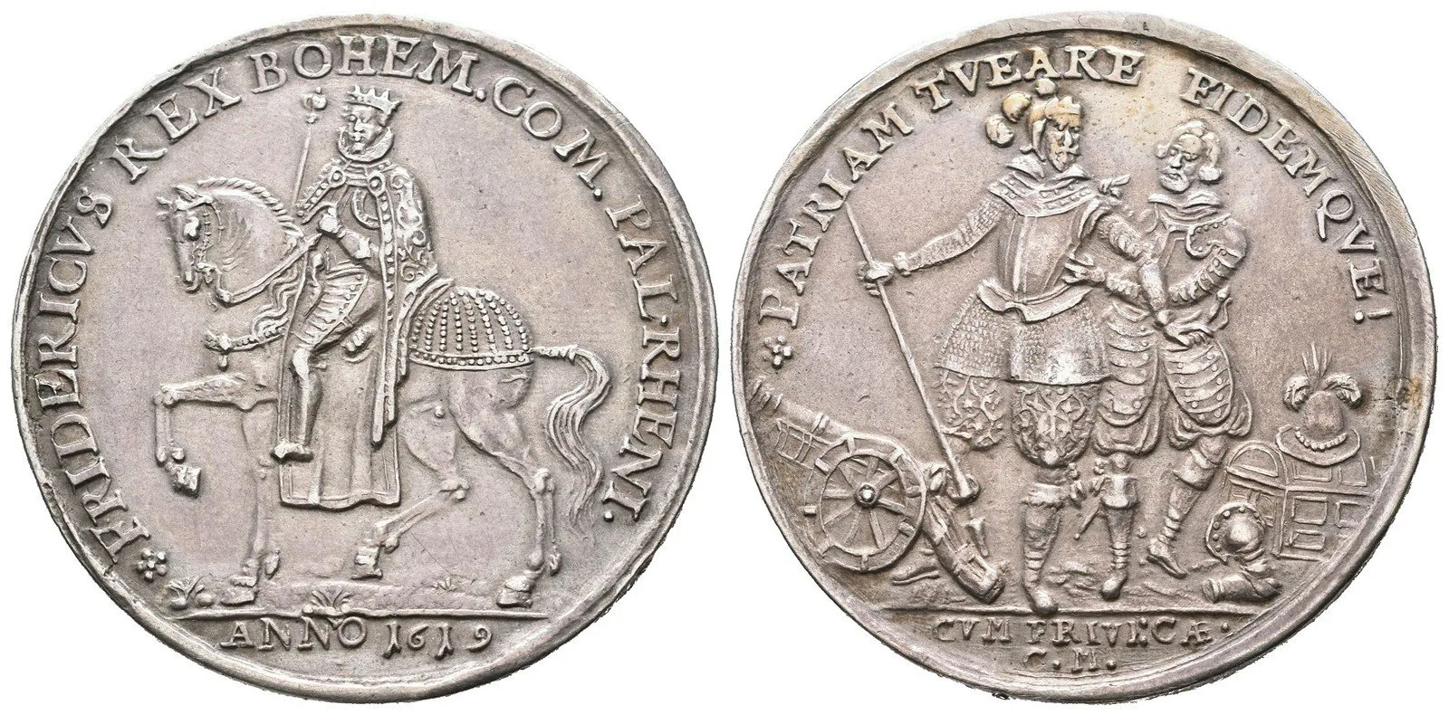 Fridrich Falcký, 1619 - 1620 — 1