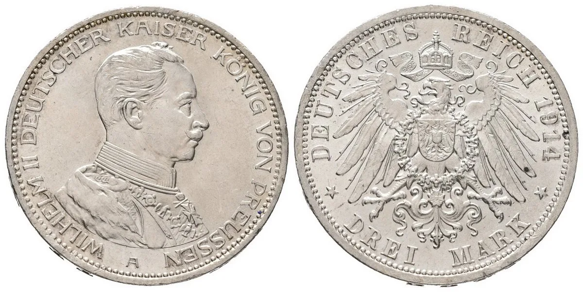 Prusko, Wilhelm II., 1888 - 1918 — 1