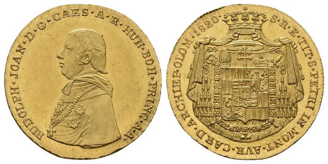 Olomouc, Rudolf Jan, 1819 - 1831 — 1