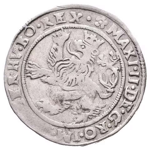 Bílý groš 1574, Jáchymov-Geitzkofler, značka č. 2, Hal.238