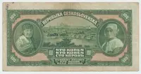Československo, 100 Koruna 1920, série At, Hej.16b - fotografie 2