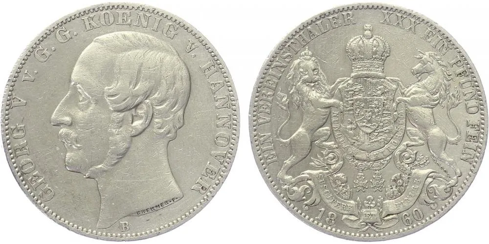 Hannover, Georg V., 1851 - 1866 — 1