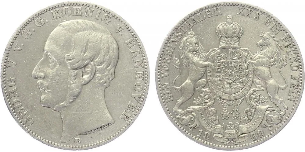 Hannover, Georg V., 1851 - 1866 — 1