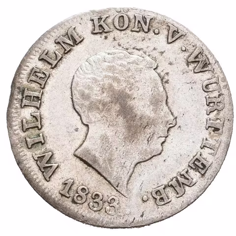 6 Krejcar 1833, KM.556, pěkná zachovalost, patina, drobné rysky