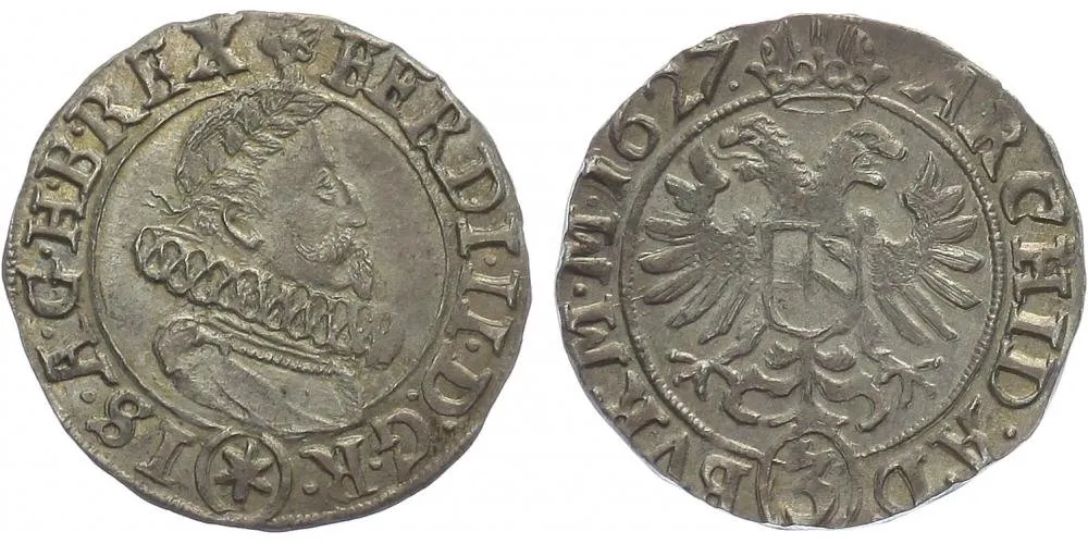 Ferdinand II., 1619 - 1637 (Mince dobrého zrna) — 1