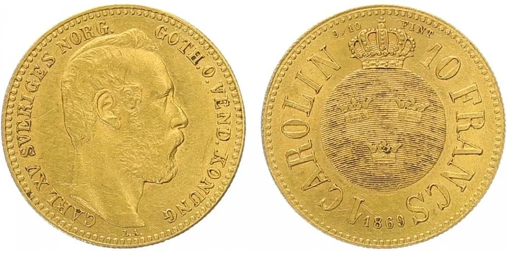 Švédsko, Carl XV. Adolf, 1859 - 1872 — 1
