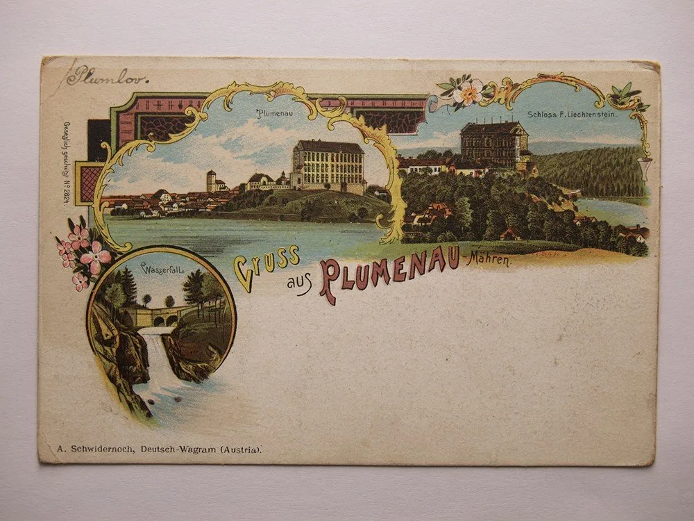 Morava a Slezsko,  Plumlov, Plumenau, okr. Prostějov — 1