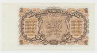 Československo, 1 Koruna 1953, tisk Moskva, série AN, Hej.89a1 - fotografie 2