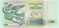 Uruguay, 20 Pesos Uruguayos 2011, P.86b - fotografie 2