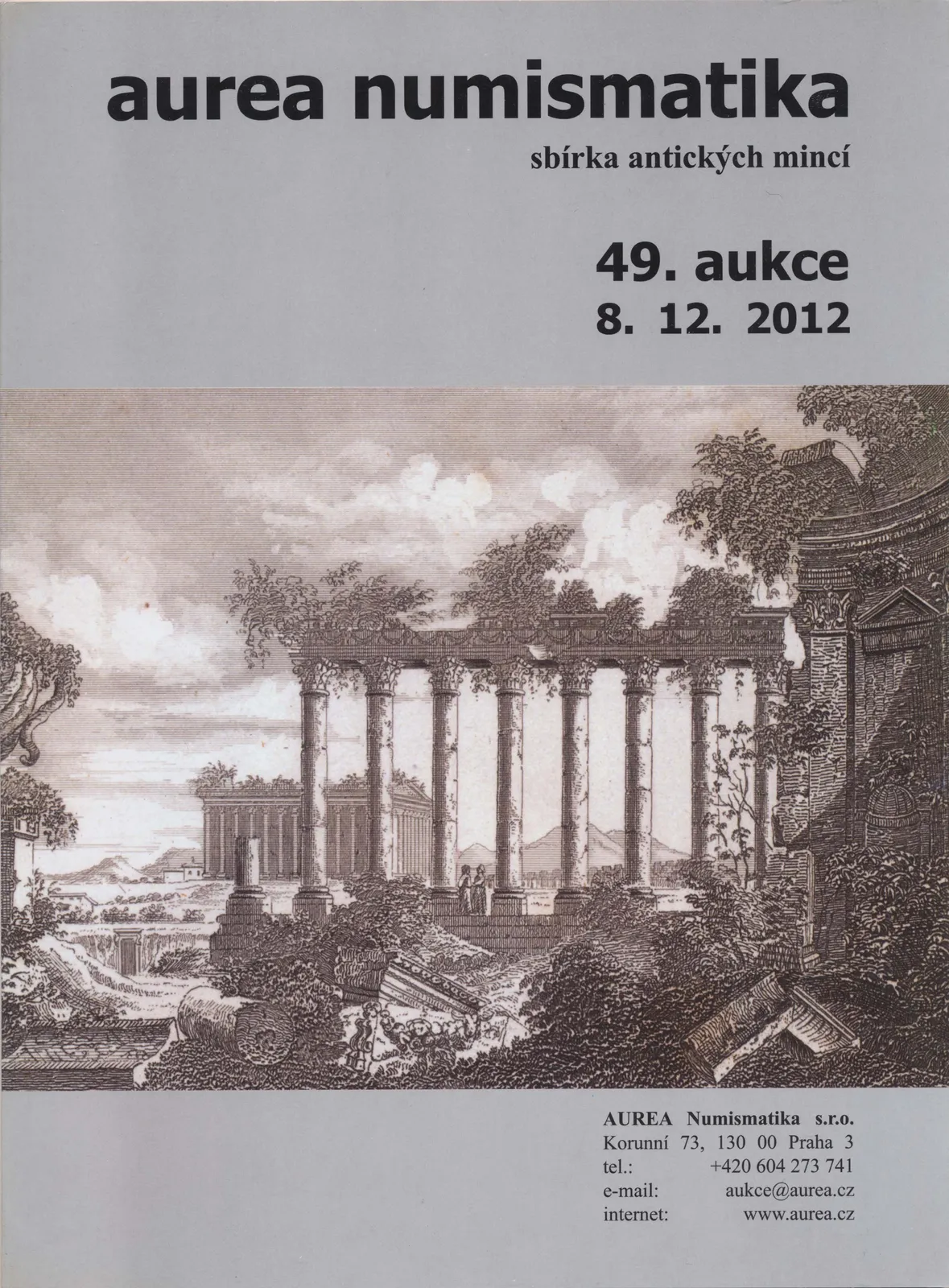 49. Aukce - sbírka antických mincí