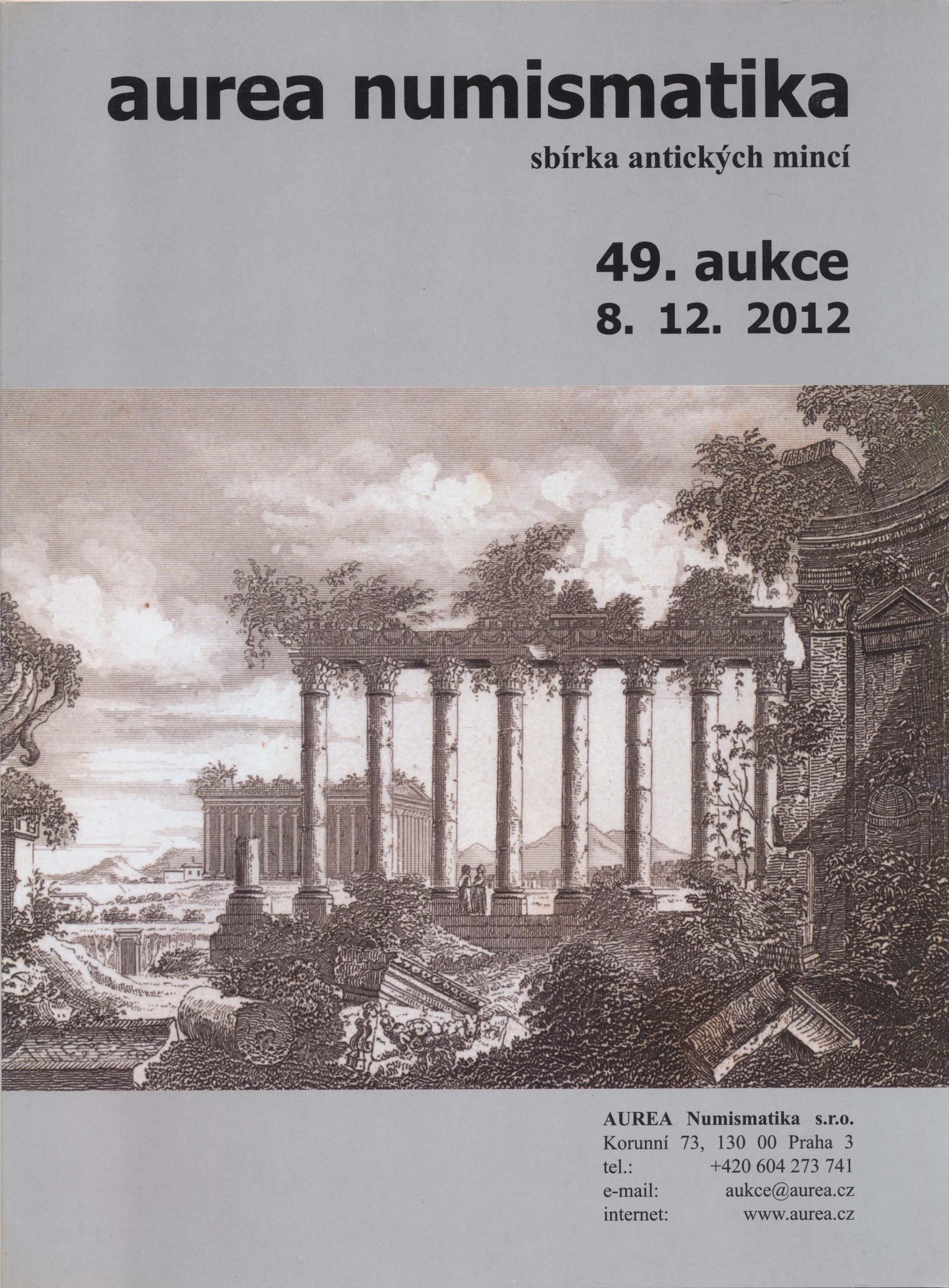 49. Aukce - sbírka antických mincí
