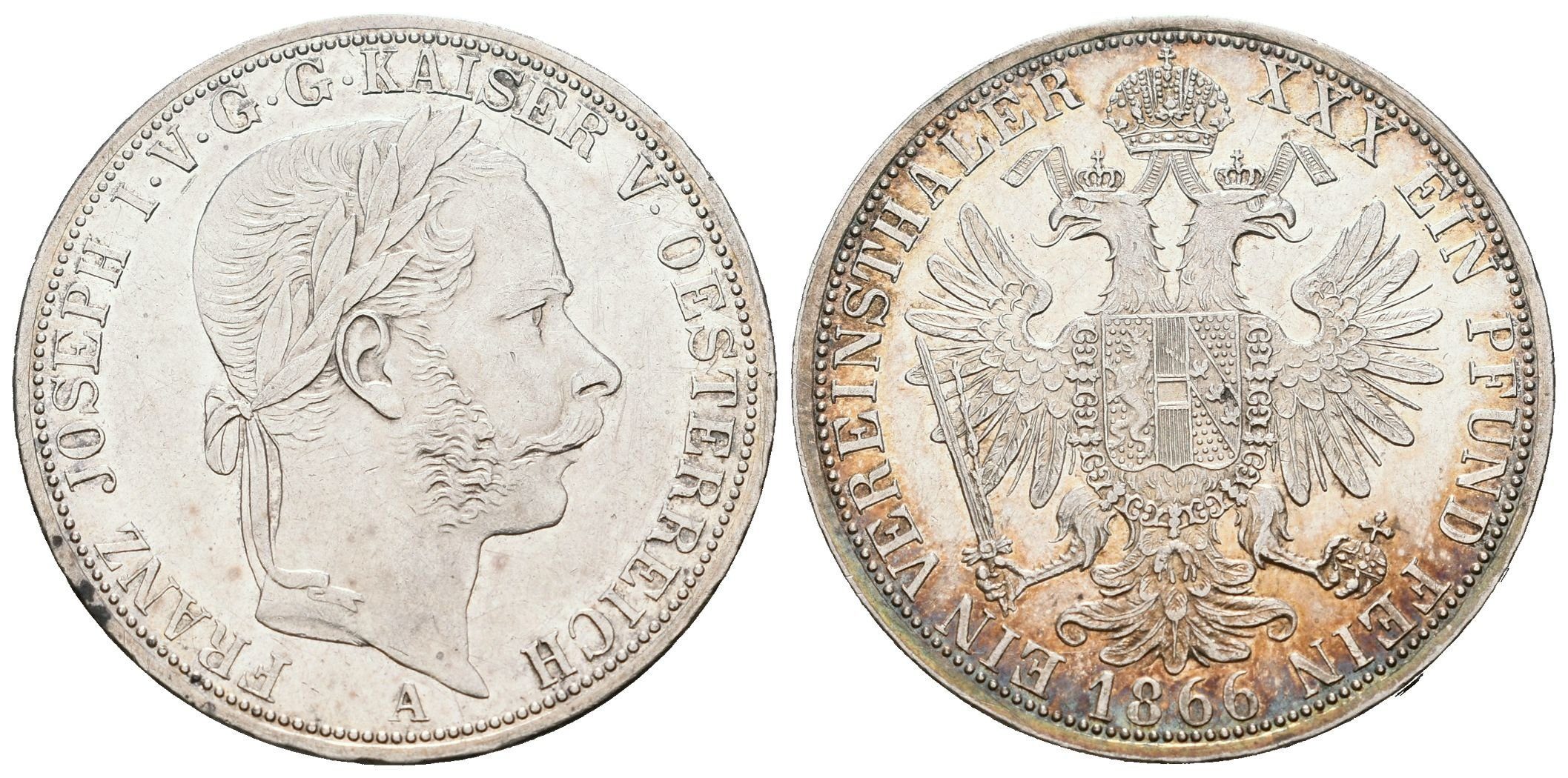 Tolar spolkový 1866 A