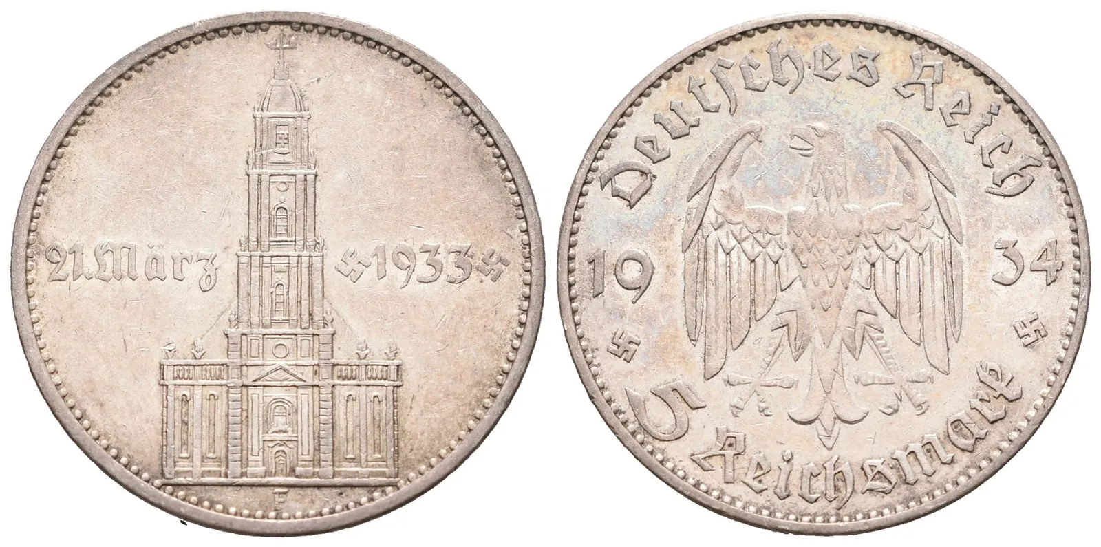 III. říše, 5 Marka 1934 F