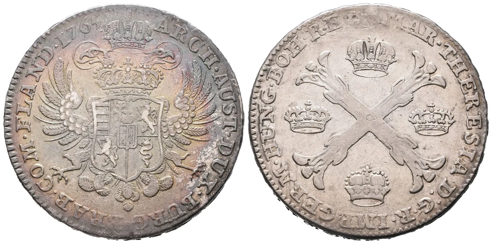 Marie Terezie, Tolar křížový 1765, Brusel