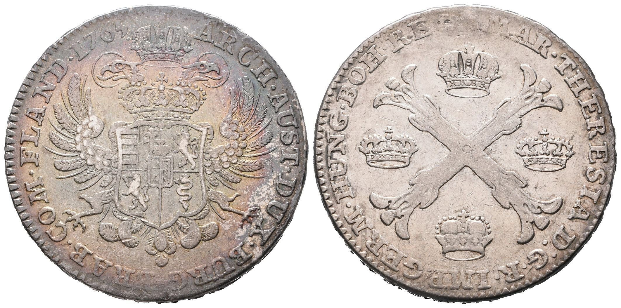 Marie Terezie, Tolar křížový 1765, Brusel