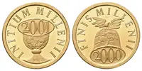 Medaile 2001 - Konec a začátek milénia