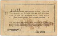 Německá Východní Afrika, 1 Rupie 1. 11. 1915, série F2, R.916v - fotografie 2