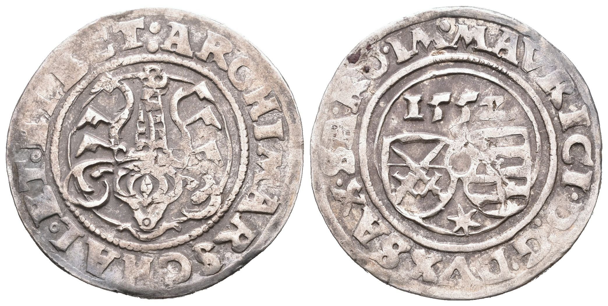 Sasko, 1/4 Tolar 1552