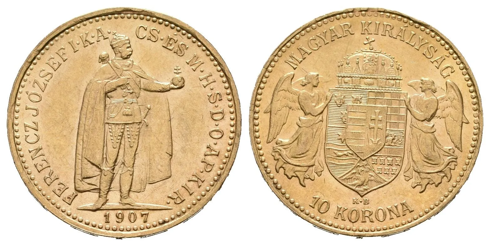 10 Koruna 1907 KB