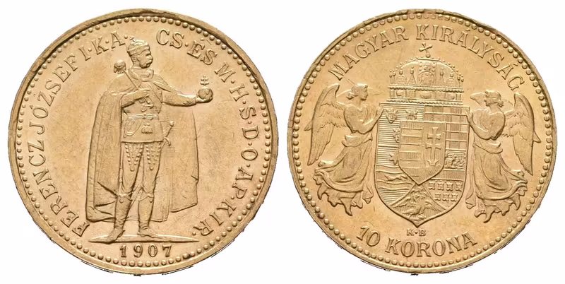 10 Koruna 1907 KB