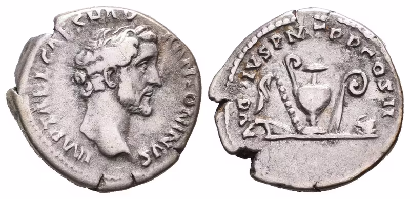 Antoninus Pius, denár, Řím, RIC 28 var.