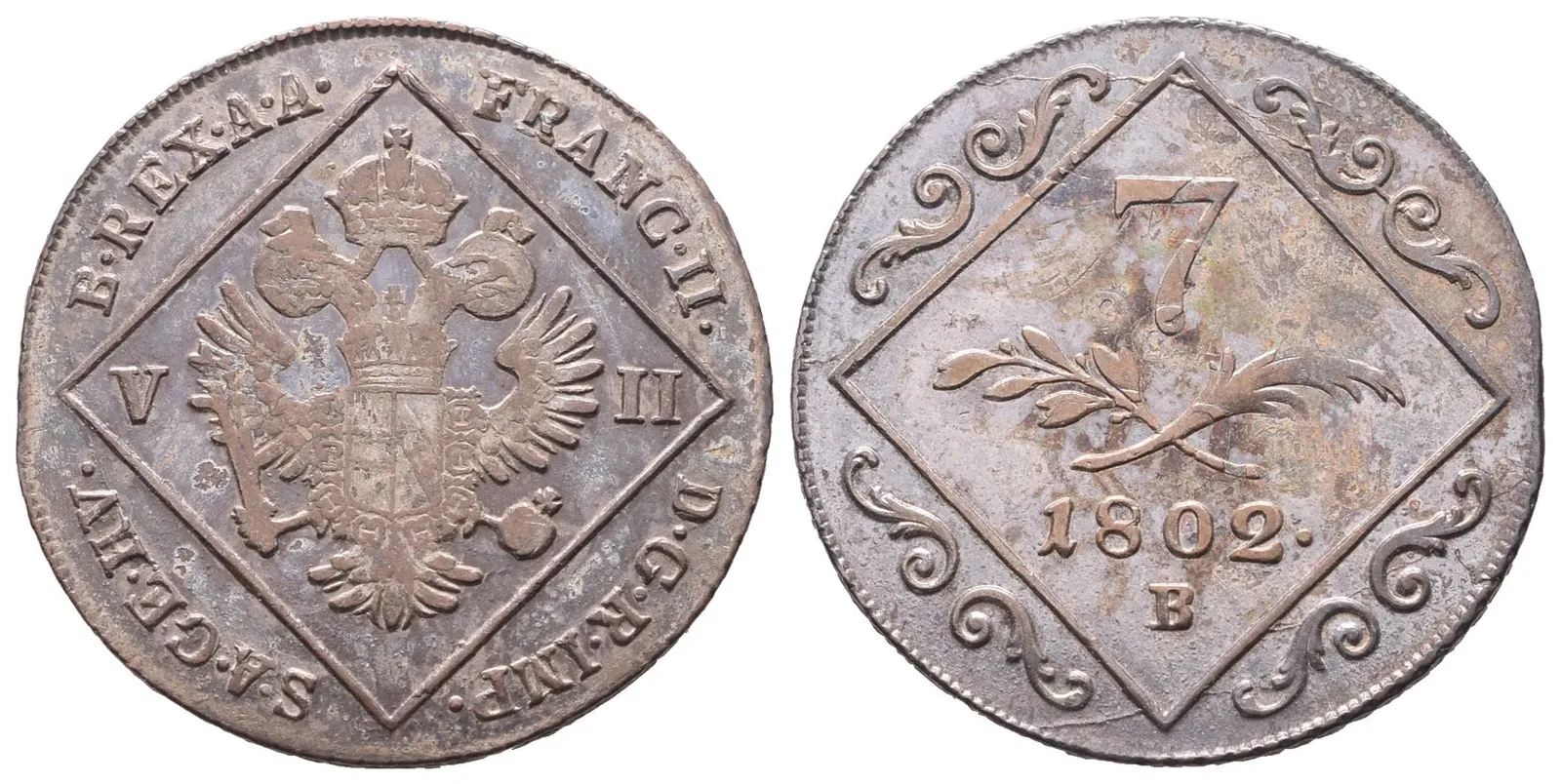 František II., 7 Krejcar 1802 B