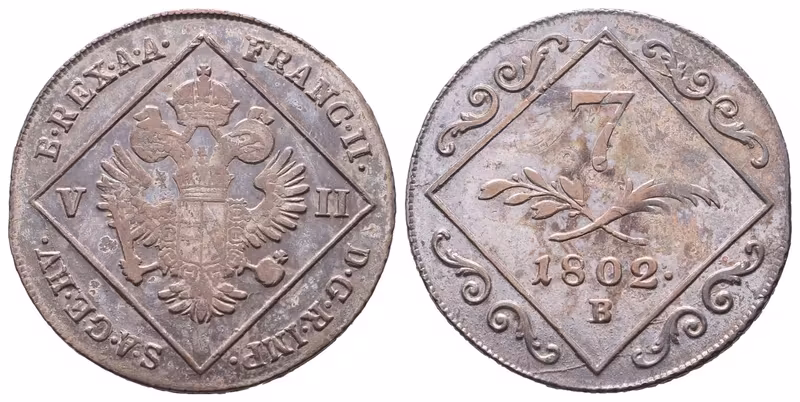 František II., 7 Krejcar 1802 B