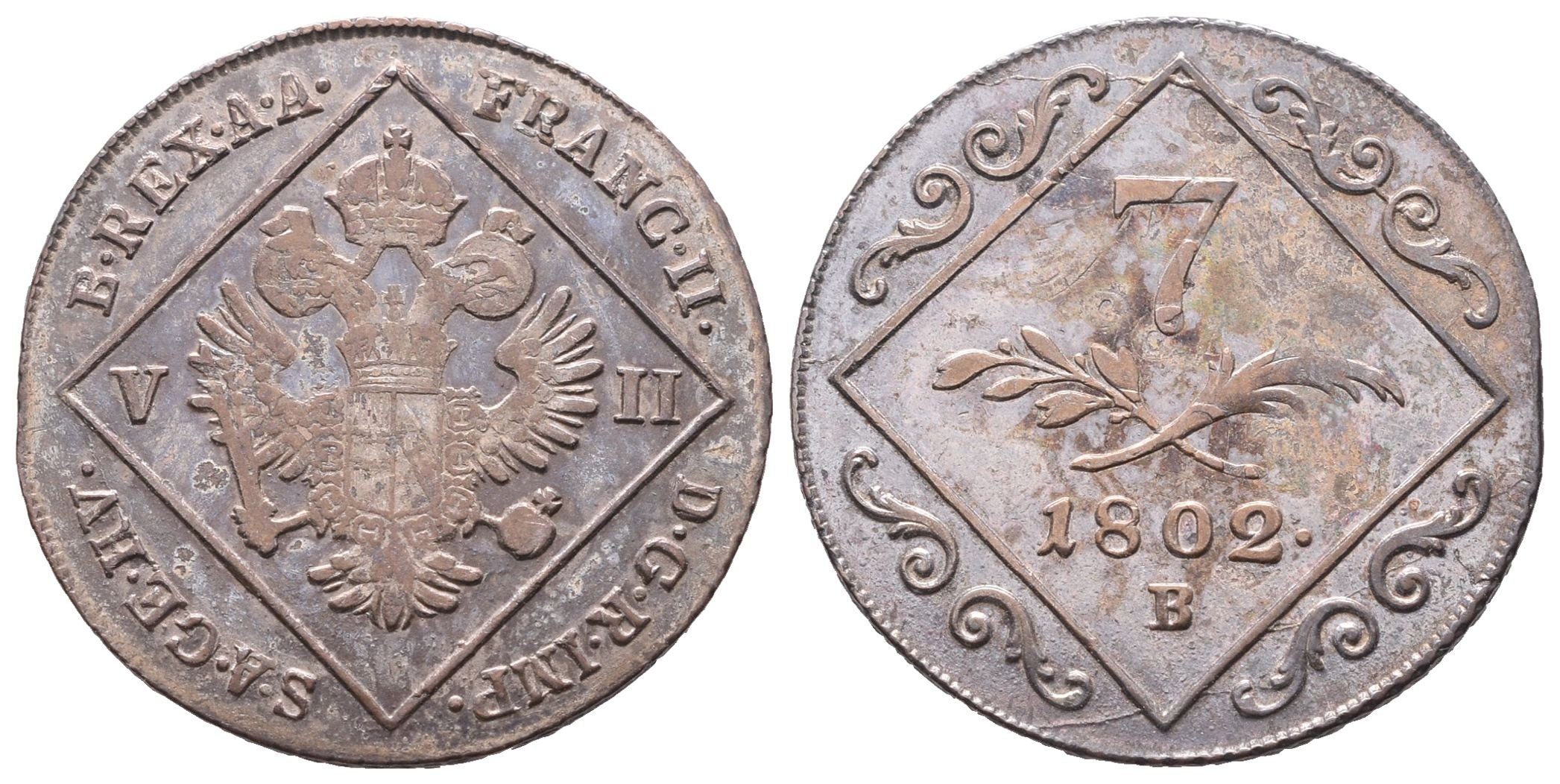 František II., 7 Krejcar 1802 B