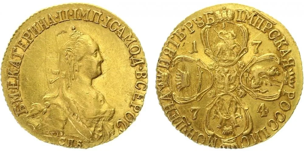 Rusko, Kateřina II., 1762 - 1796 — 1
