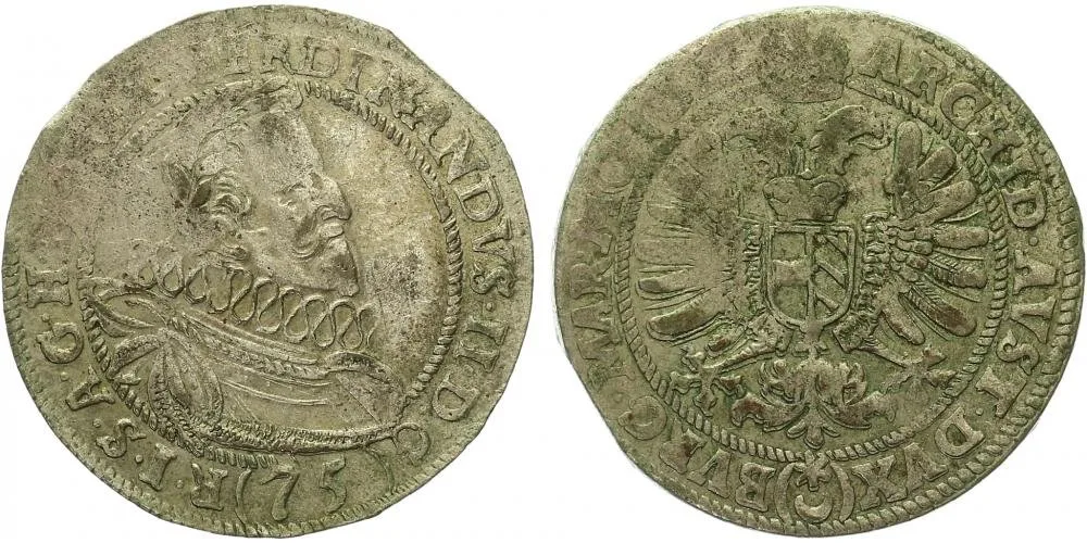 Ferdinand II., 1619 - 1637 (Mince kiprová) — 1