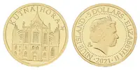 Zlatá mince Kutná Hora - dobová pohlednice