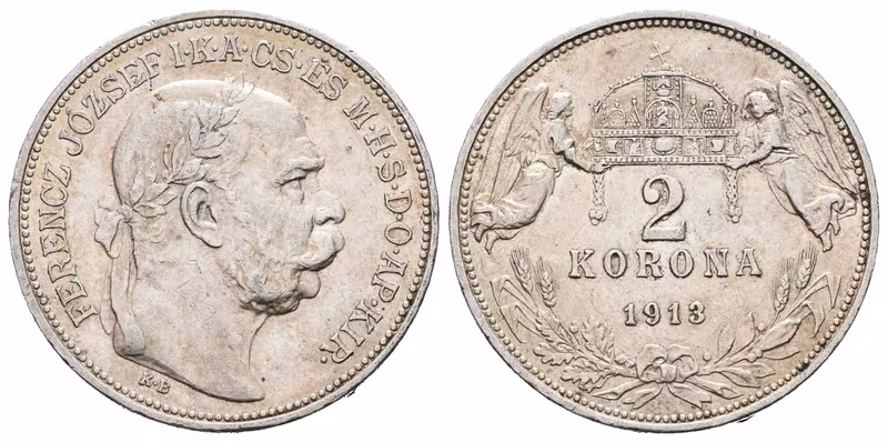 2 Koruna 1913 KB