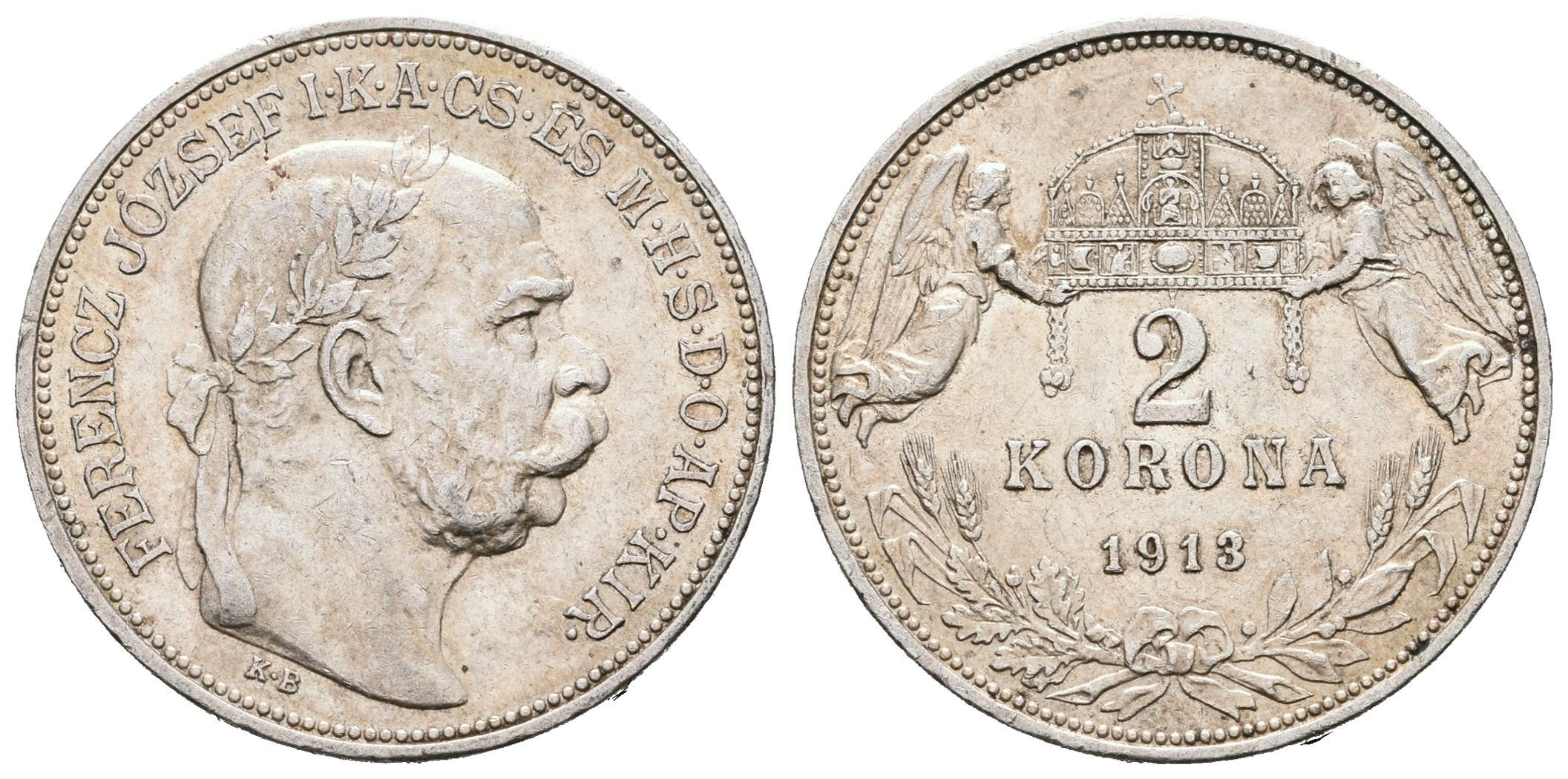 2 Koruna 1913 KB