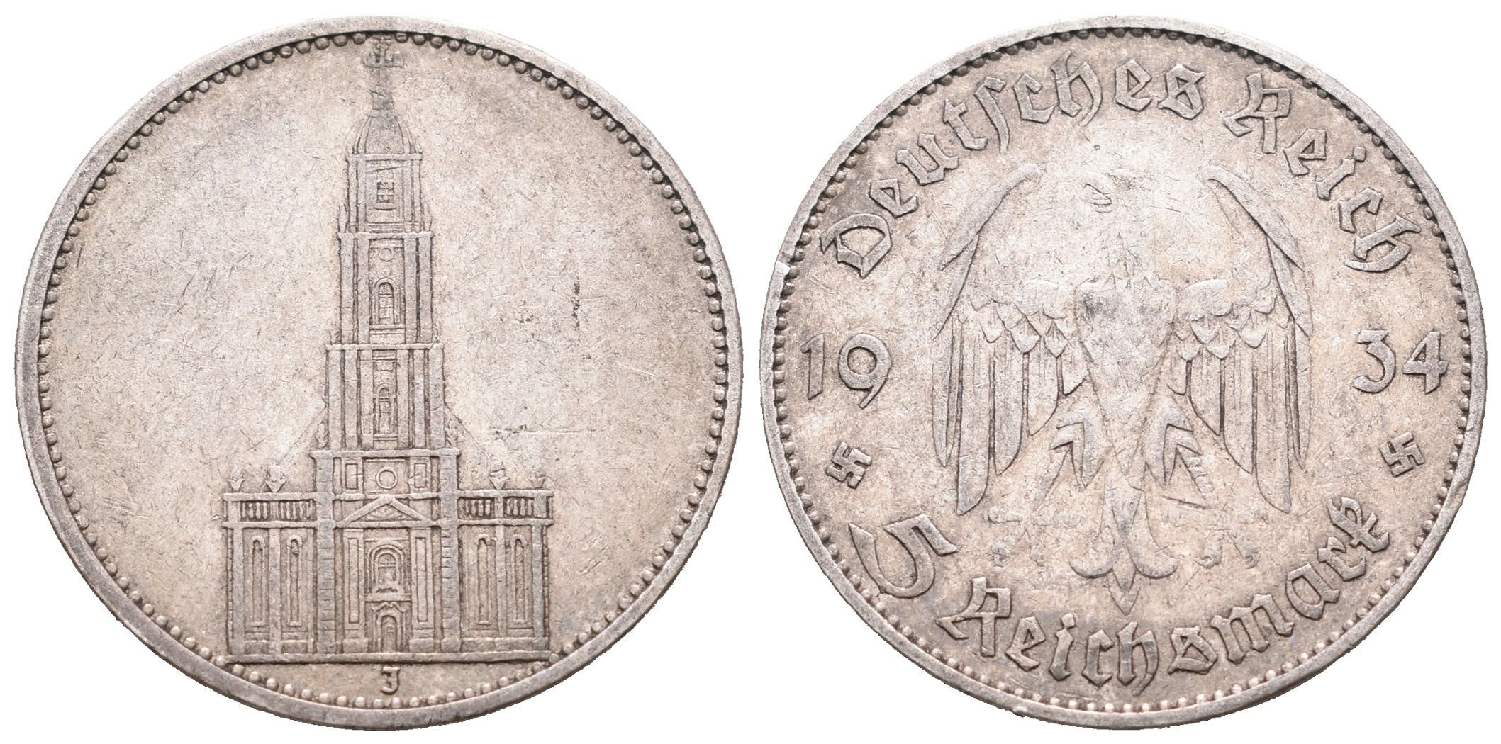 III. říše, 5 Marka 1934 J
