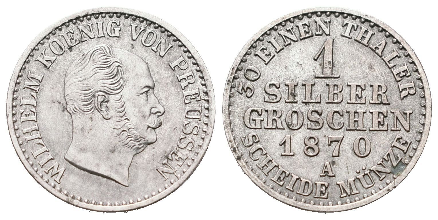 Prusko, Groš 1870 A