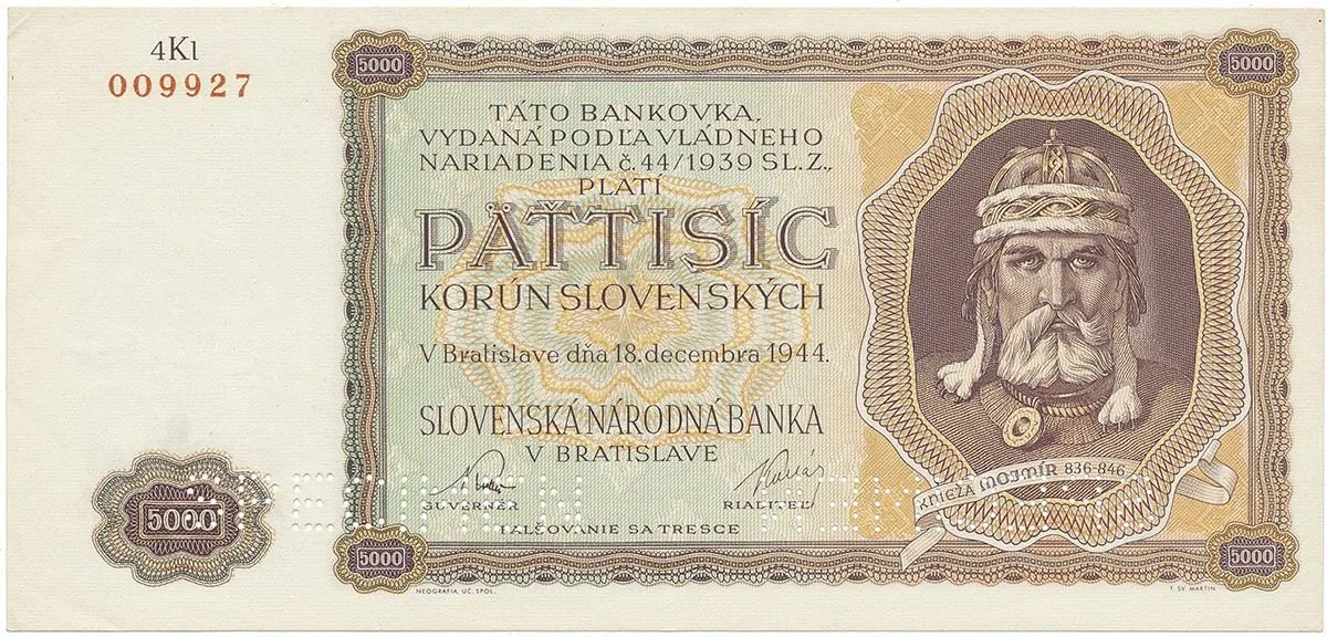 Slovenský stát, 1939 - 1945 — 1