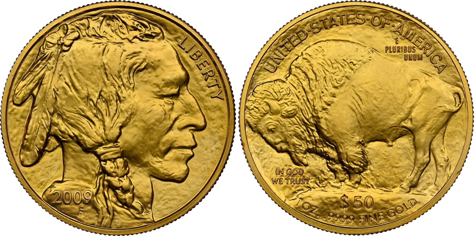 USA, 50 Dollars 2009 - American Buffalo