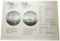 500 Kč 2016 - Čs. národní rada, PROOF - fotografie 2