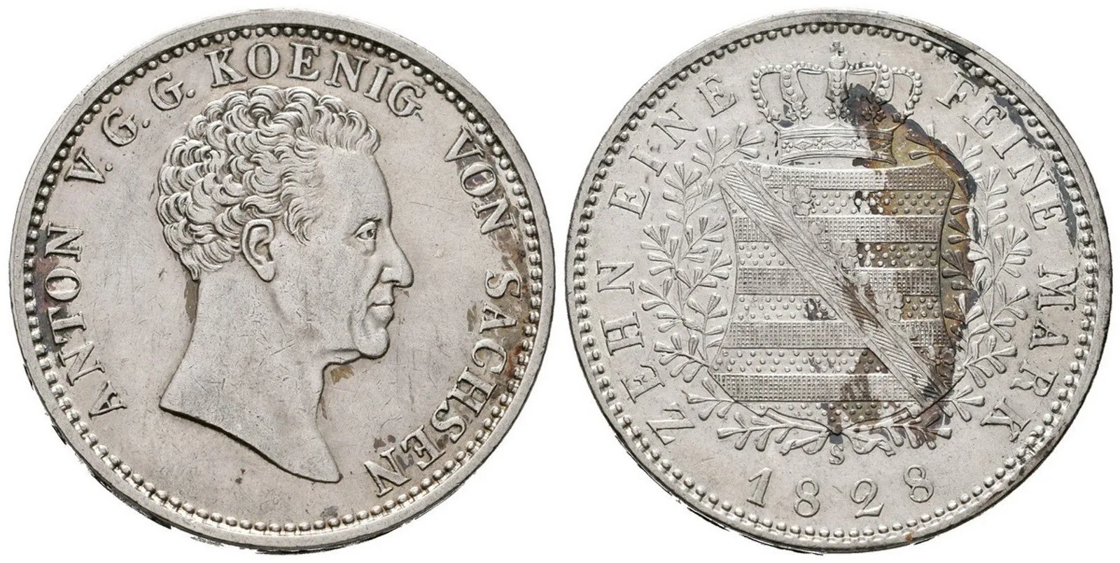 Sasko, Tolar 1828 S