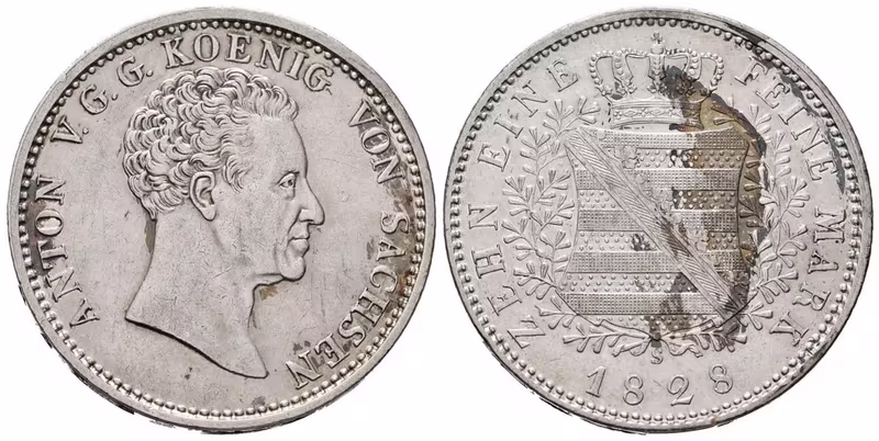 Sasko, Tolar 1828 S