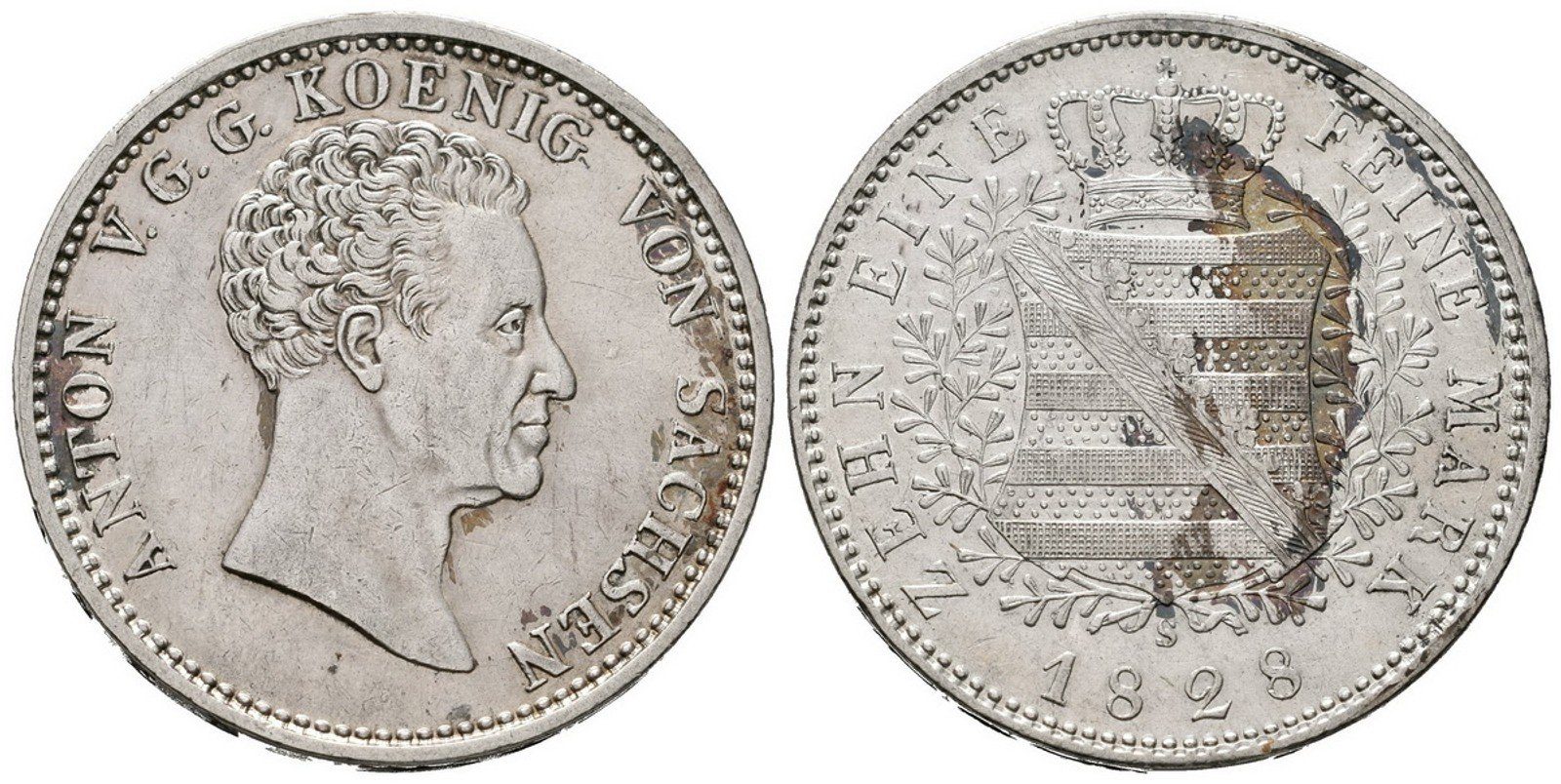 Sasko, Tolar 1828 S