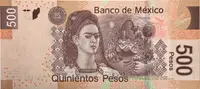 Mexiko, 500 Pesos 2010, P.126a - fotografie 2