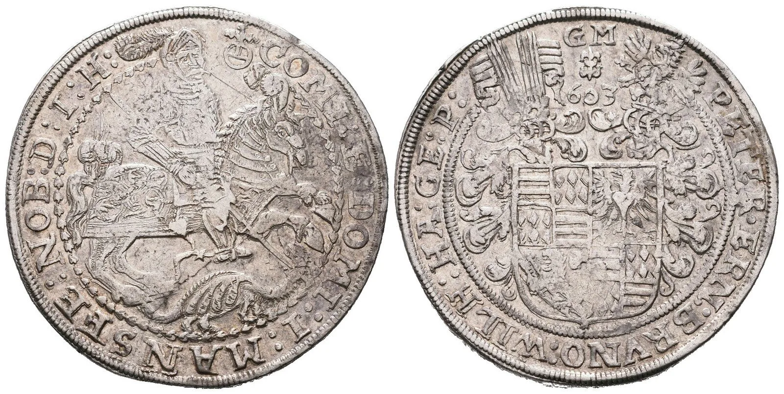Mansfeld - Friedeburg, Peter Ernst I., Bruno II., Wilhelm I., Johann Georg IV., 1601 - 1604 — 1