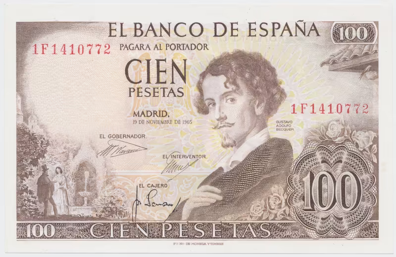 Španělsko, 100 Pesetas 1965, P.150