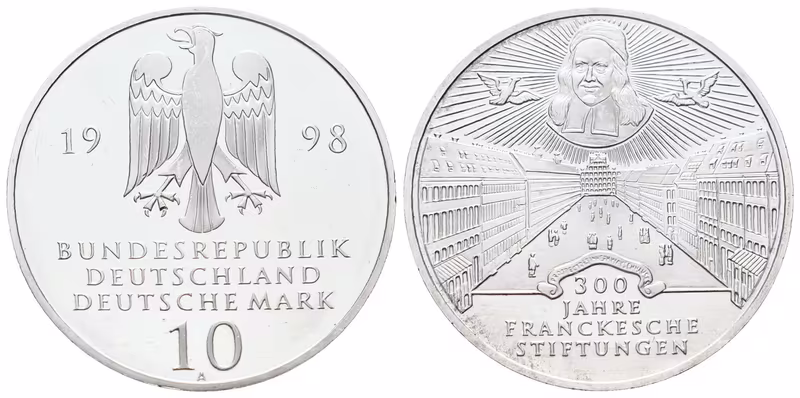SRN, 10 Marka 1998 A - Franckesche Stiftung