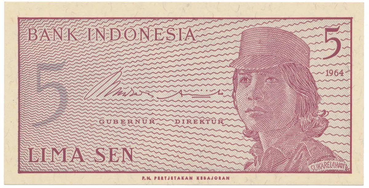 Indonésie, 5 Sen 1964, P.91