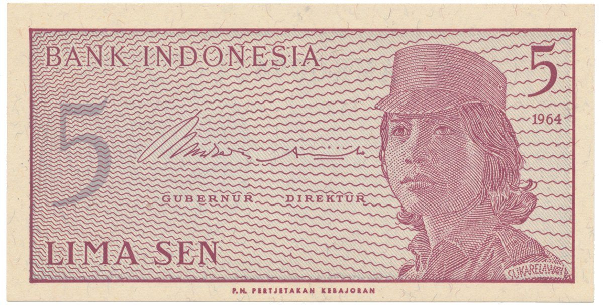 Indonésie, 5 Sen 1964, P.91