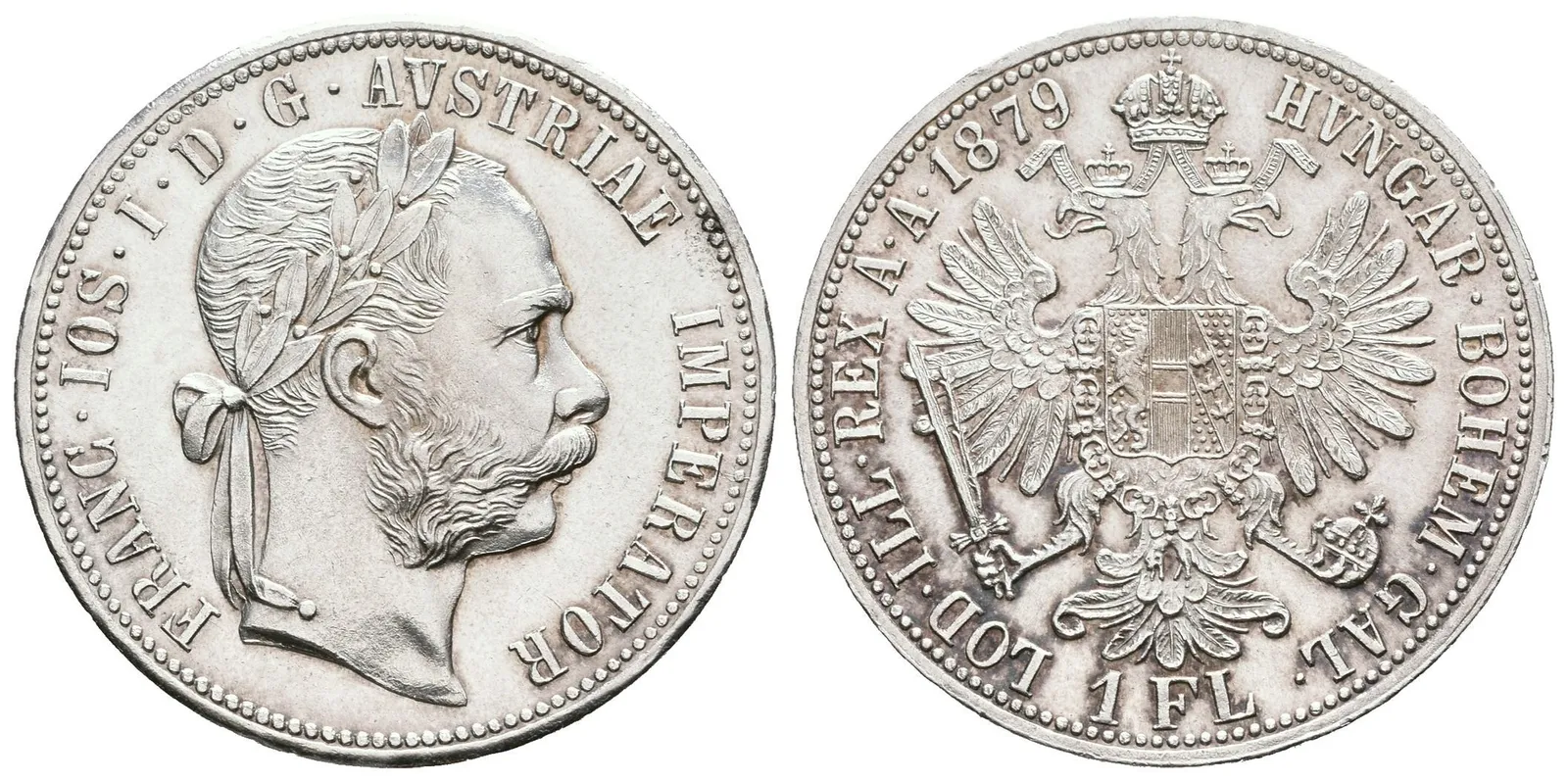 Zlatník 1879, krásná zachovalost, ražební lesk, drobné rysky — 1
