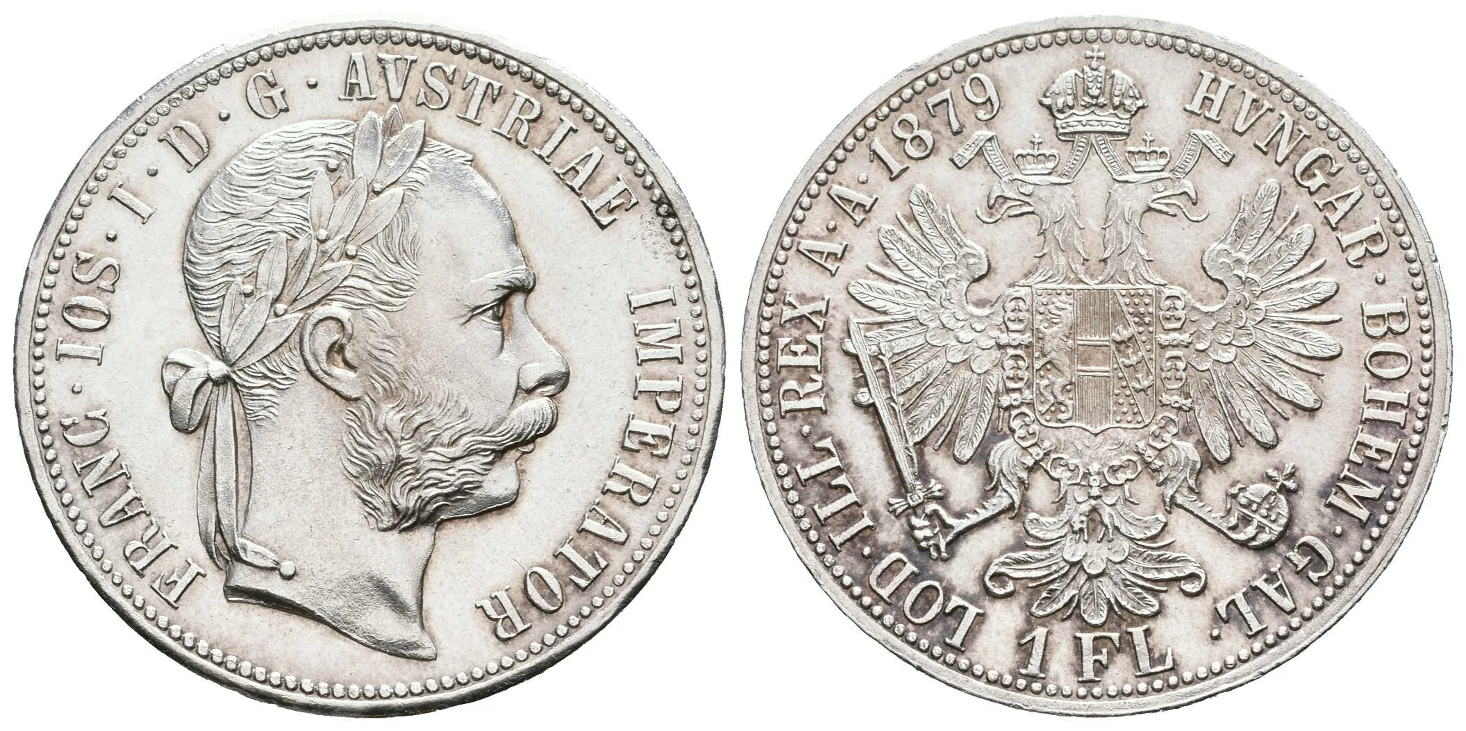 Zlatník 1879, krásná zachovalost, ražební lesk, drobné rysky — 1